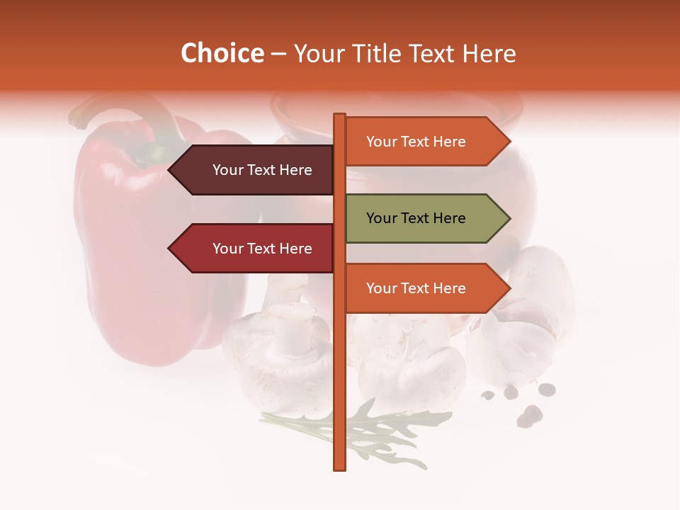 Handle Recipe Hot PowerPoint Template