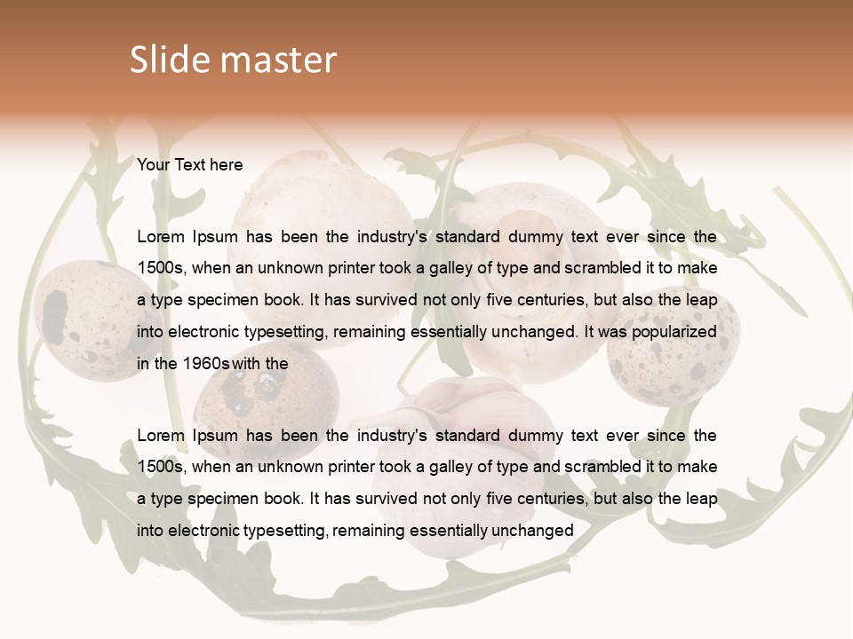 Freshness Part Uncooked PowerPoint Template