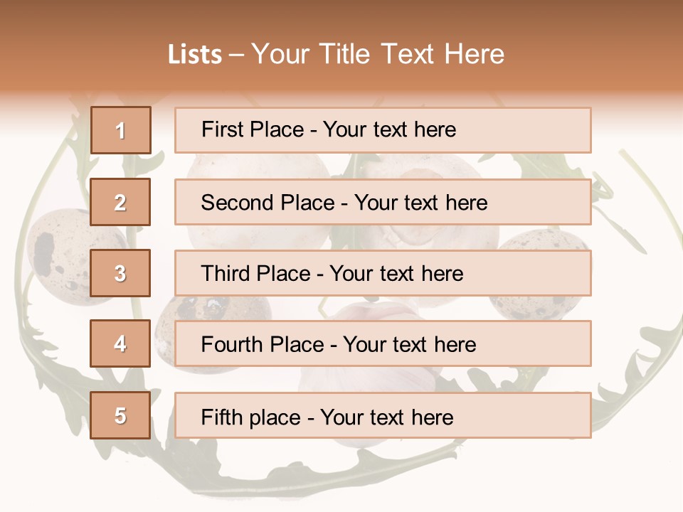 Freshness Part Uncooked PowerPoint Template
