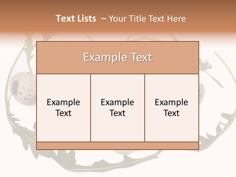 Freshness Part Uncooked PowerPoint Template