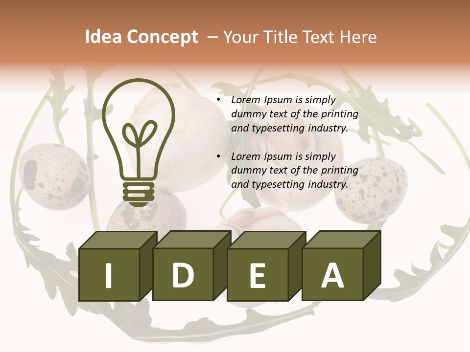 Freshness Part Uncooked PowerPoint Template