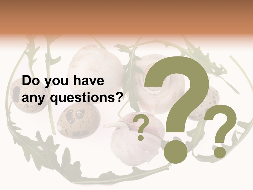 Freshness Part Uncooked PowerPoint Template