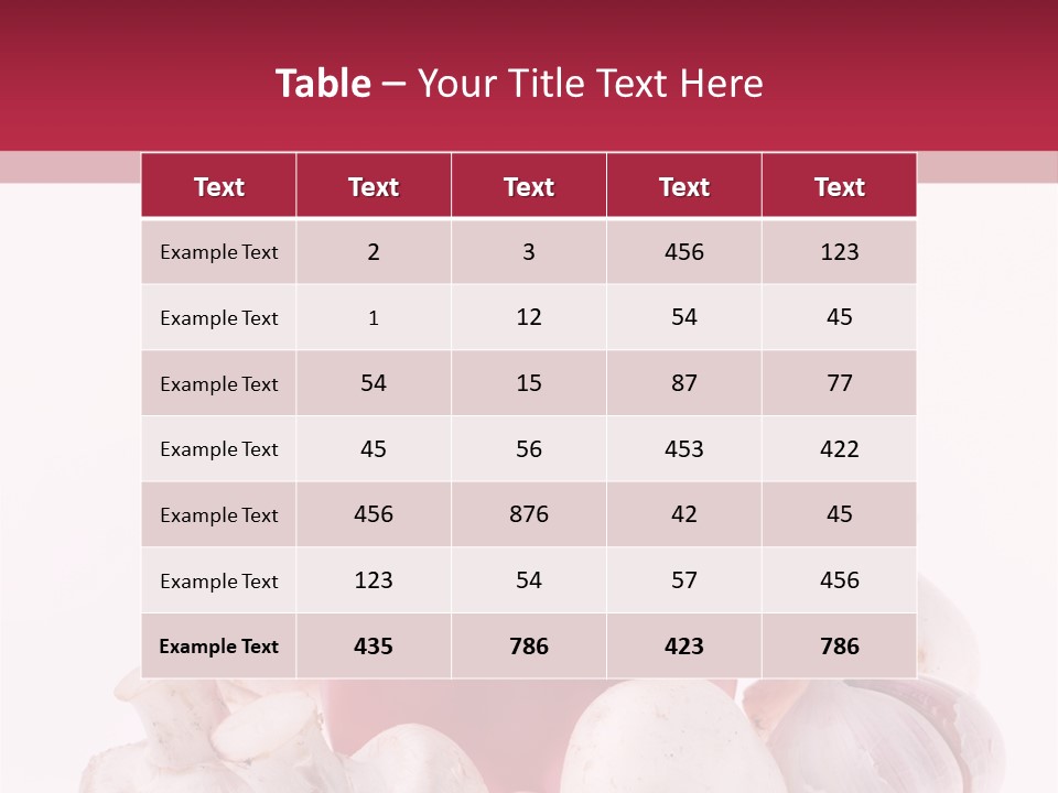 Mushroom Ingredient Salad PowerPoint Template