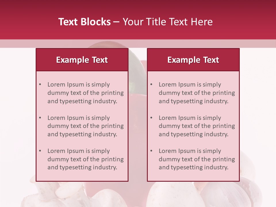 Mushroom Ingredient Salad PowerPoint Template