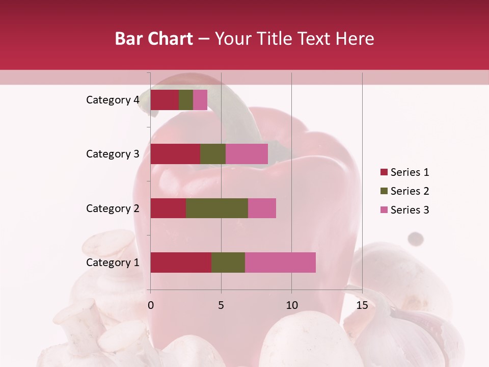 Mushroom Ingredient Salad PowerPoint Template
