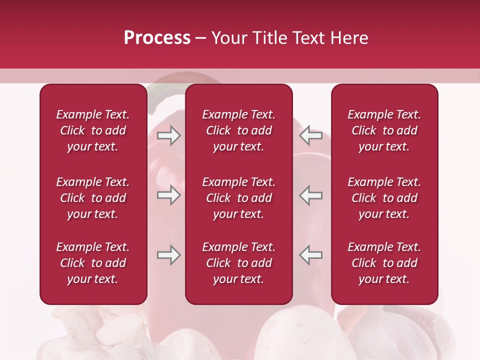 Mushroom Ingredient Salad PowerPoint Template