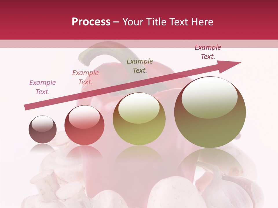 Mushroom Ingredient Salad PowerPoint Template
