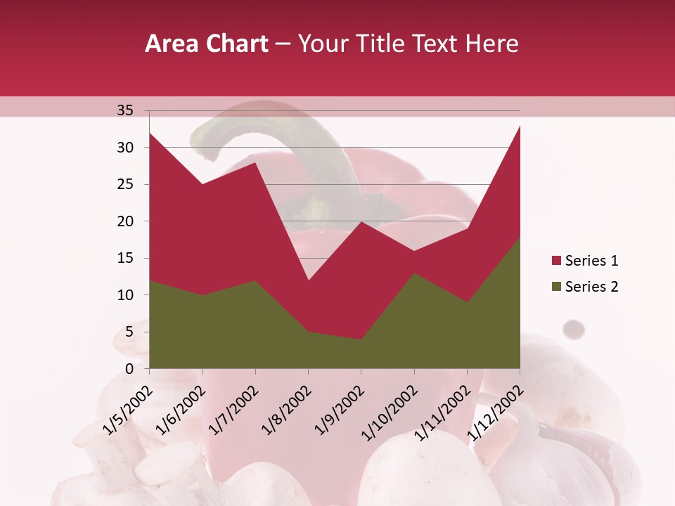 Mushroom Ingredient Salad PowerPoint Template