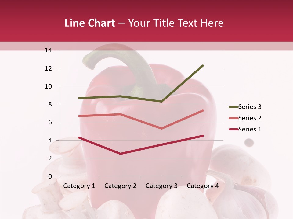 Mushroom Ingredient Salad PowerPoint Template