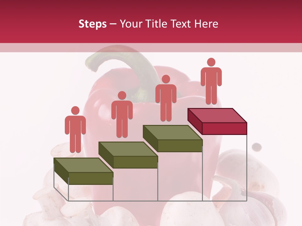 Mushroom Ingredient Salad PowerPoint Template