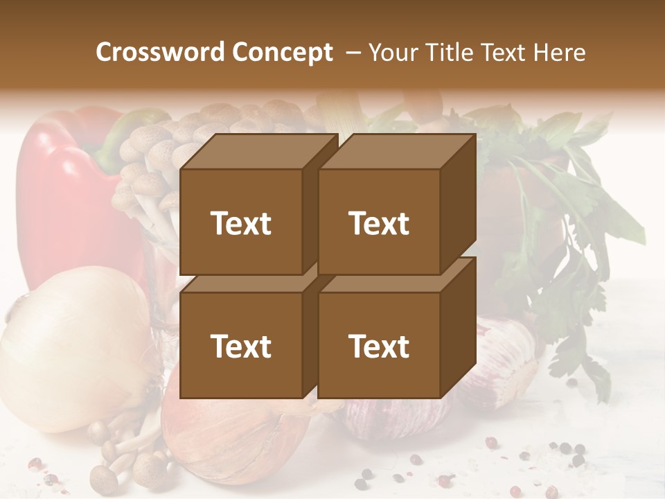 Kitchen Onion Green PowerPoint Template