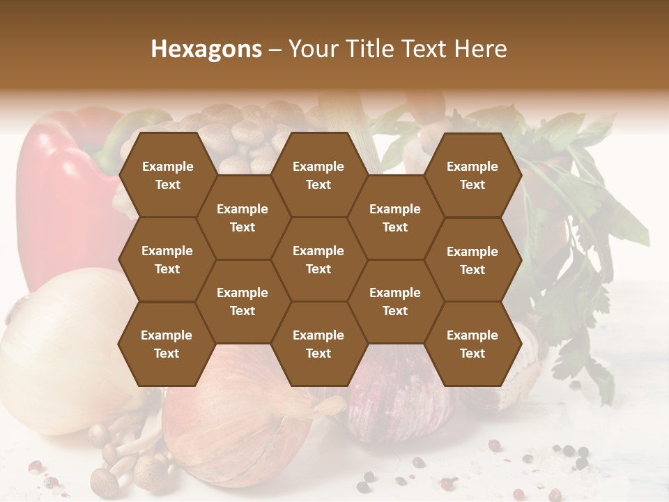 Kitchen Onion Green PowerPoint Template