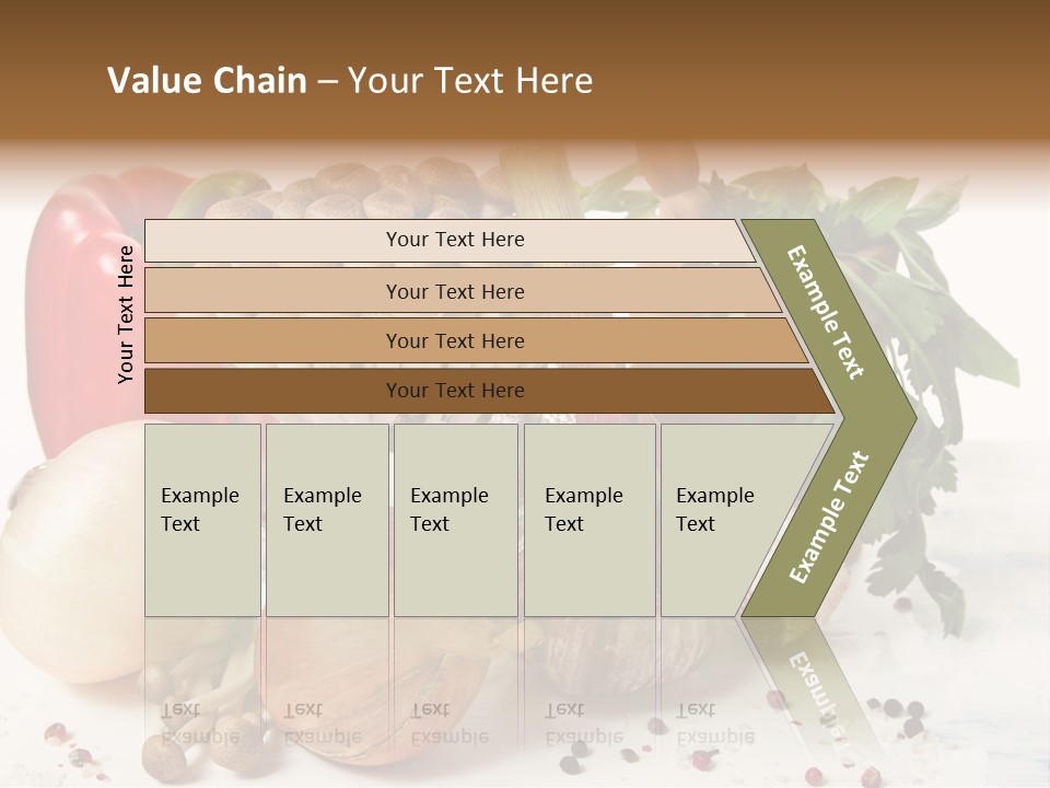 Kitchen Onion Green PowerPoint Template