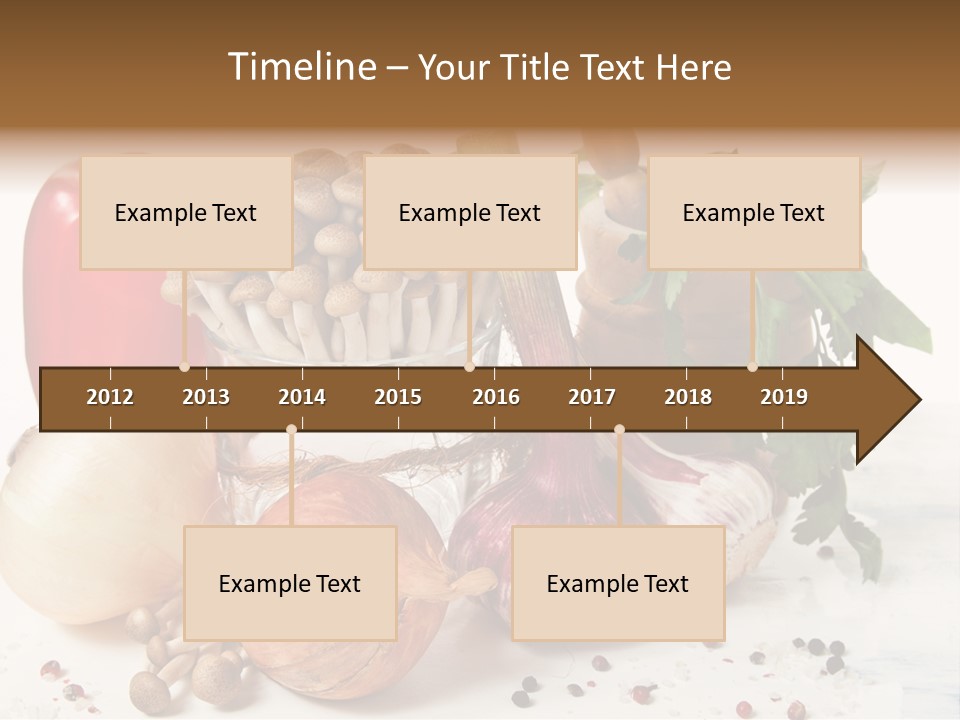 Kitchen Onion Green PowerPoint Template