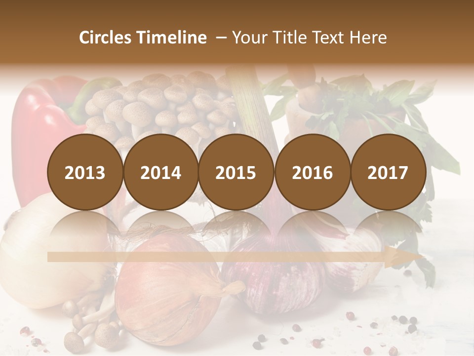 Kitchen Onion Green PowerPoint Template