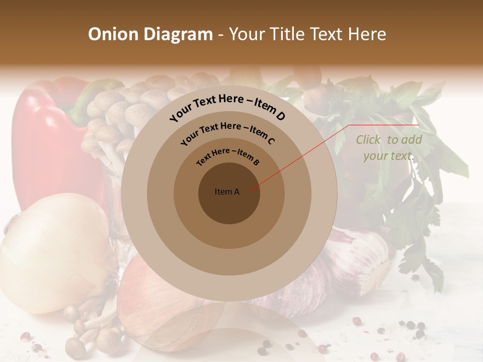 Kitchen Onion Green PowerPoint Template