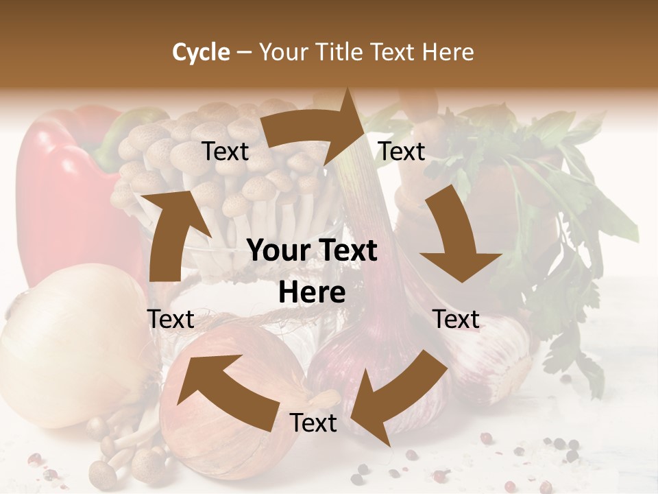 Kitchen Onion Green PowerPoint Template