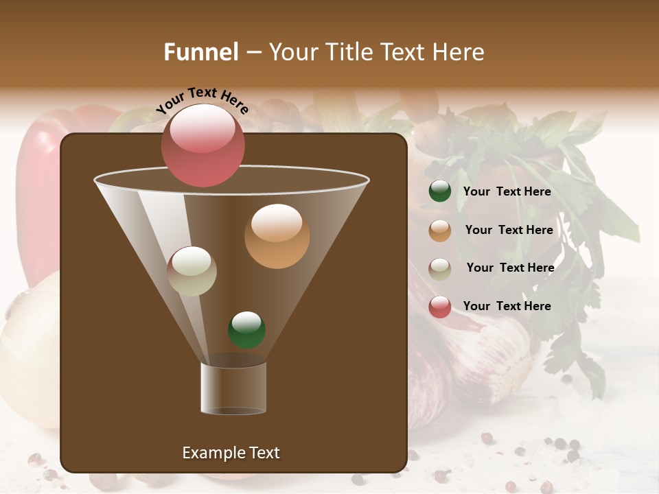 Kitchen Onion Green PowerPoint Template