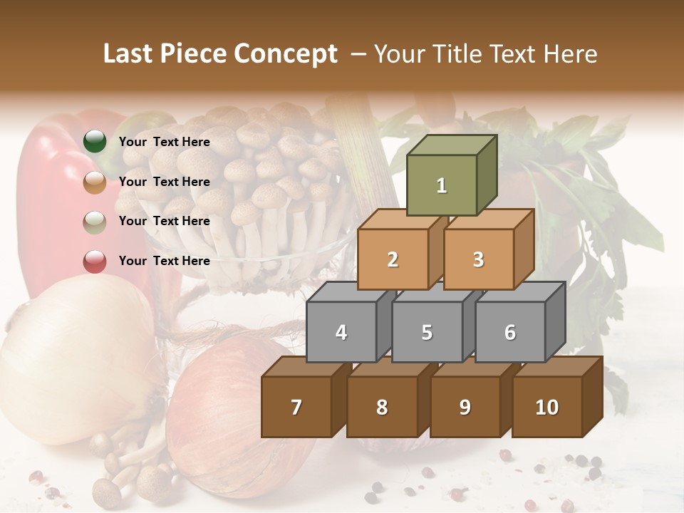 Kitchen Onion Green PowerPoint Template