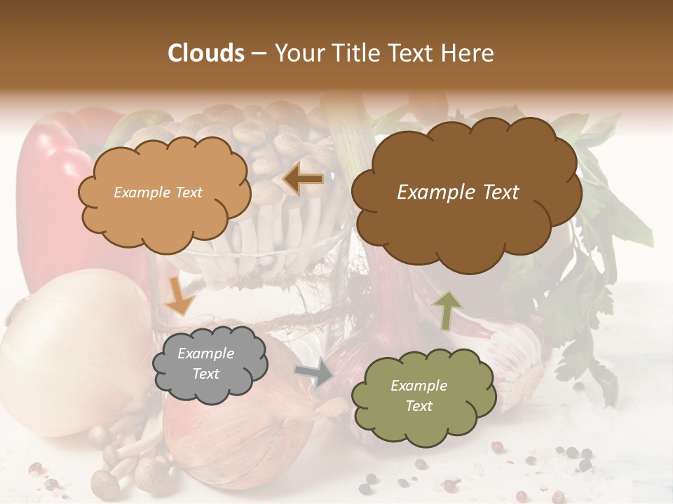 Kitchen Onion Green PowerPoint Template