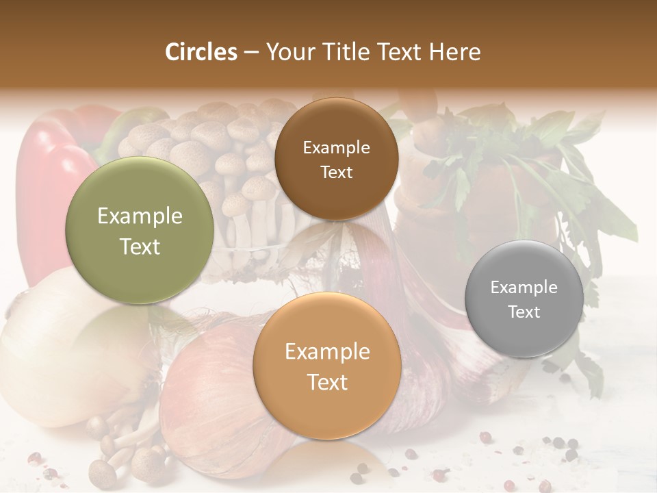 Kitchen Onion Green PowerPoint Template