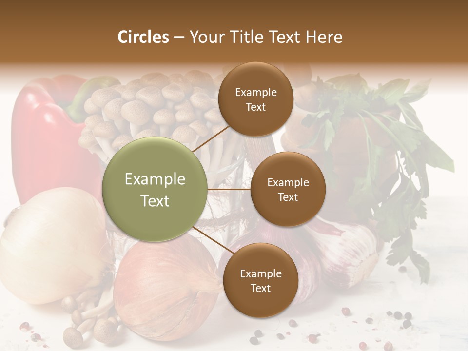 Kitchen Onion Green PowerPoint Template