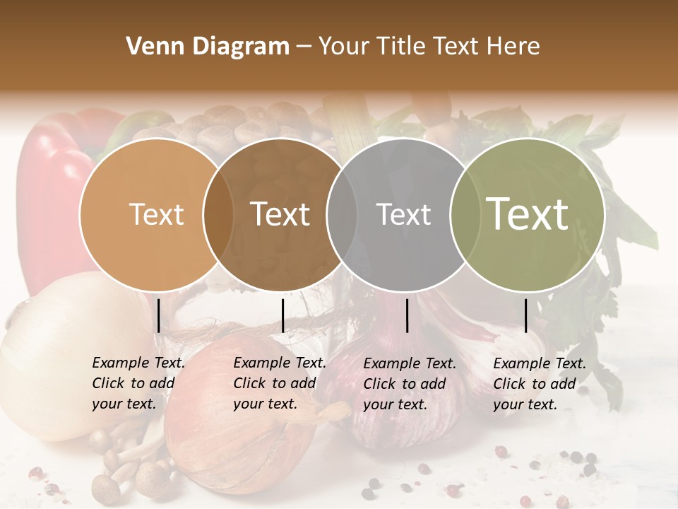 Kitchen Onion Green PowerPoint Template