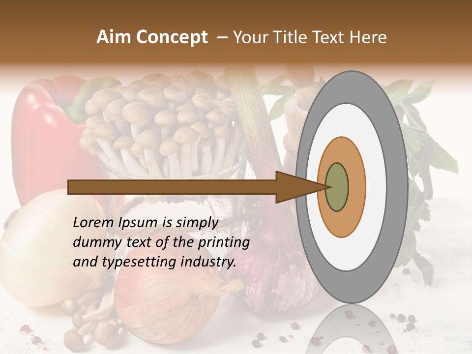 Kitchen Onion Green PowerPoint Template