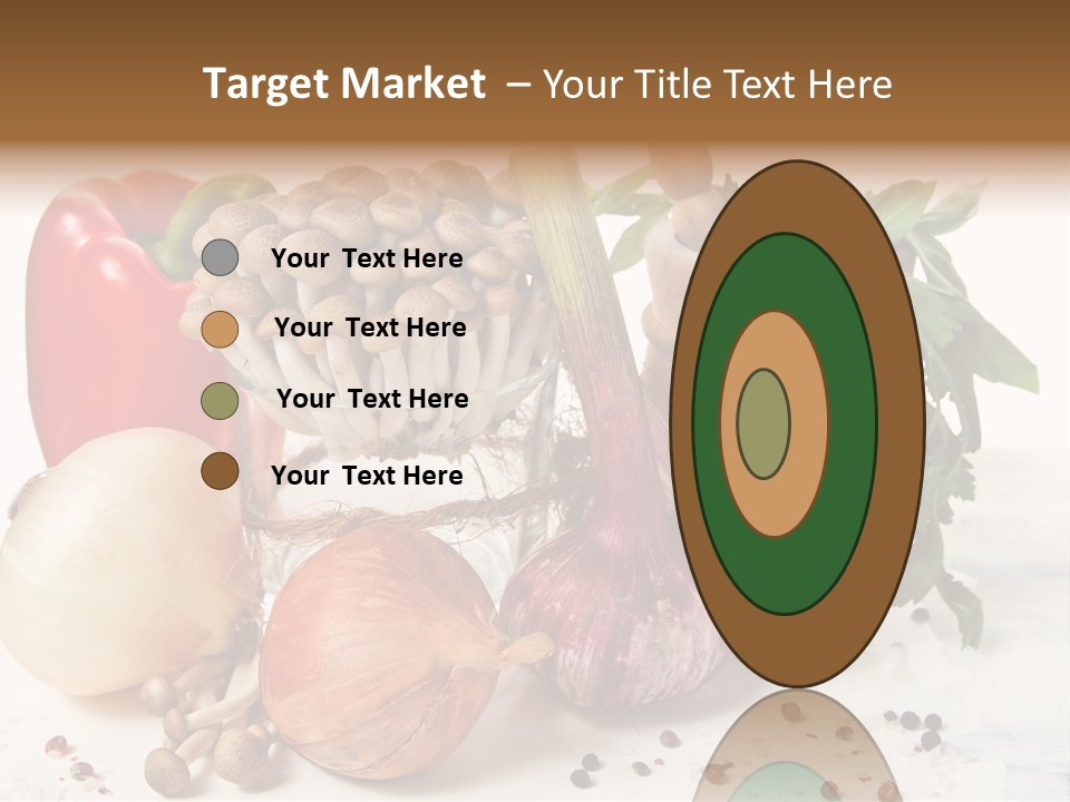 Kitchen Onion Green PowerPoint Template
