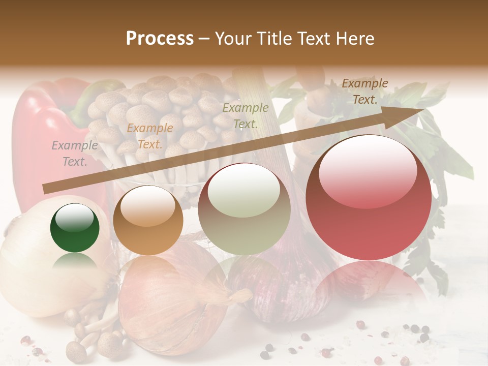 Kitchen Onion Green PowerPoint Template