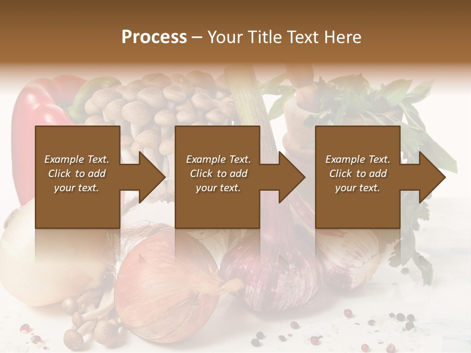 Kitchen Onion Green PowerPoint Template