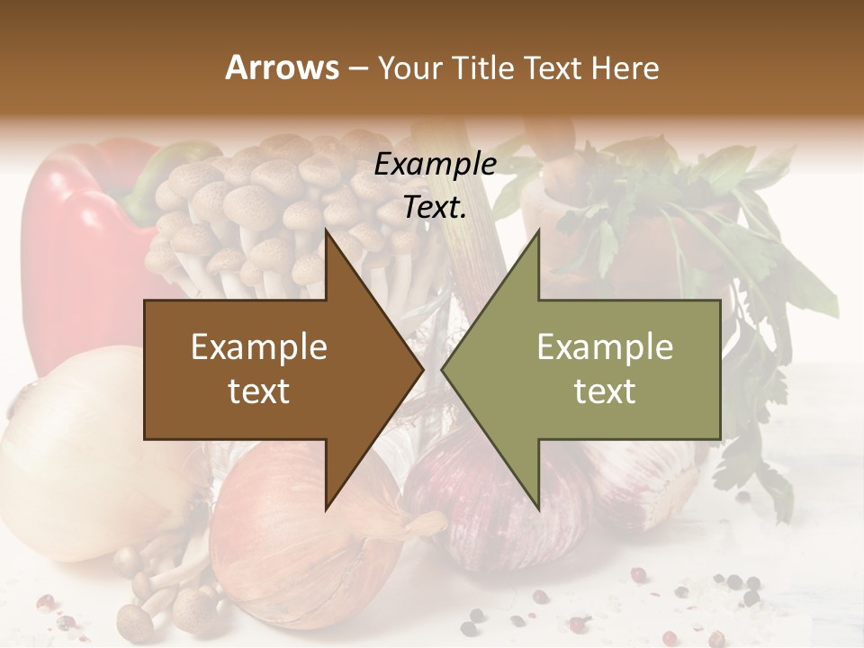 Kitchen Onion Green PowerPoint Template