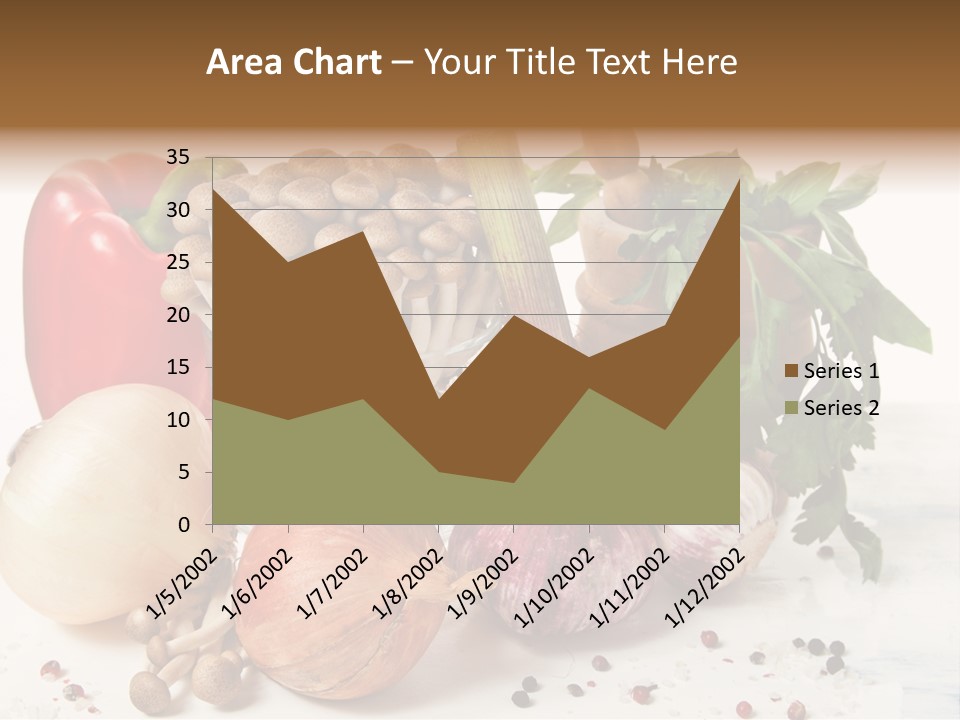 Kitchen Onion Green PowerPoint Template