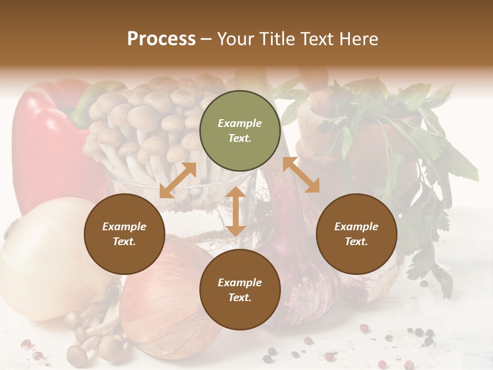 Kitchen Onion Green PowerPoint Template