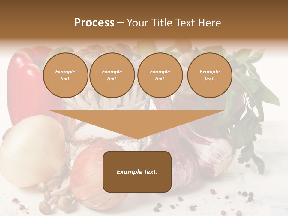 Kitchen Onion Green PowerPoint Template