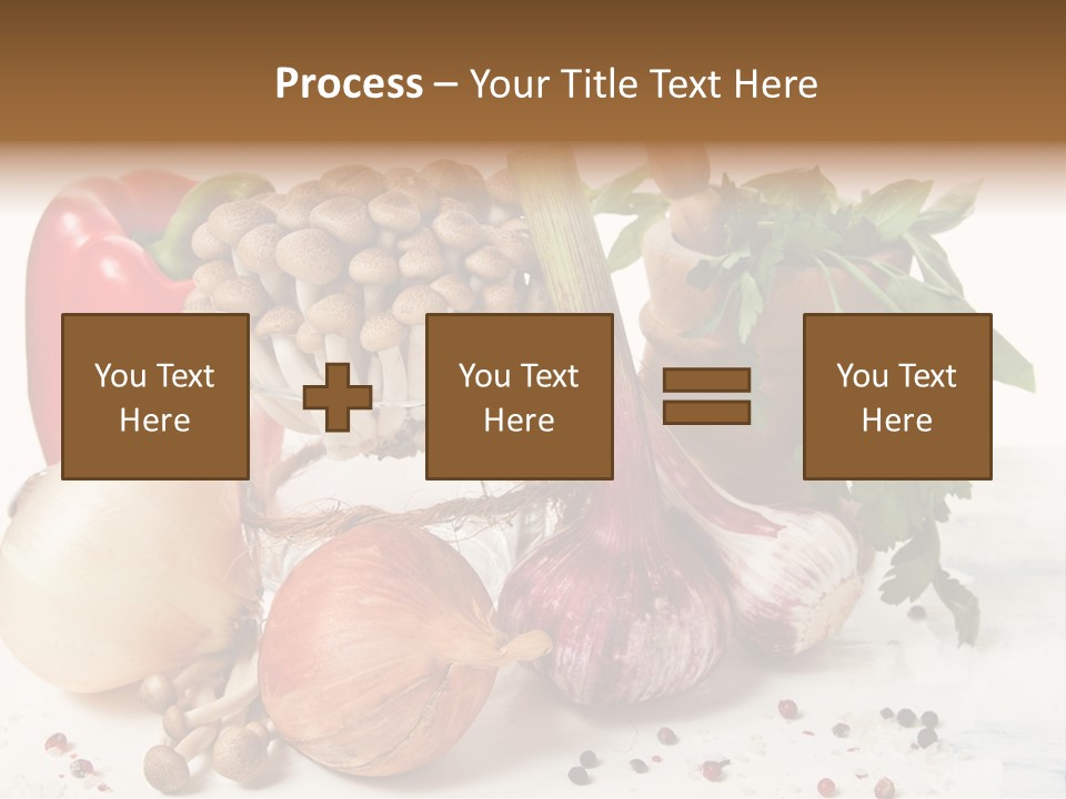 Kitchen Onion Green PowerPoint Template