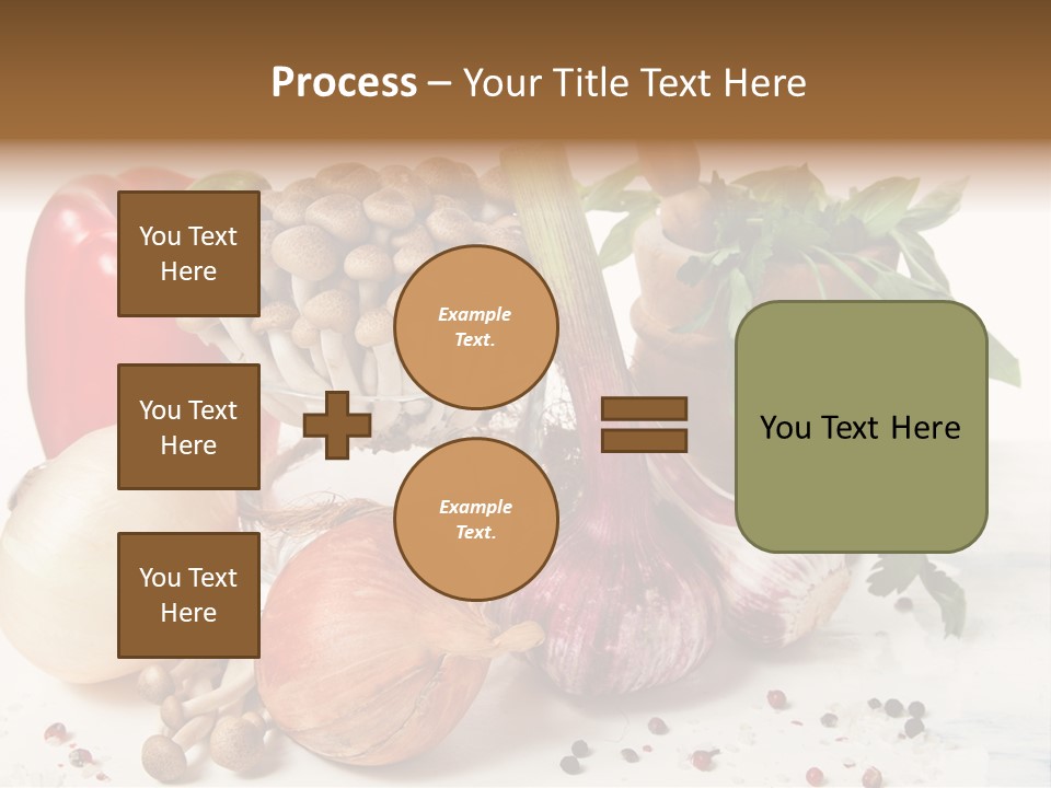 Kitchen Onion Green PowerPoint Template