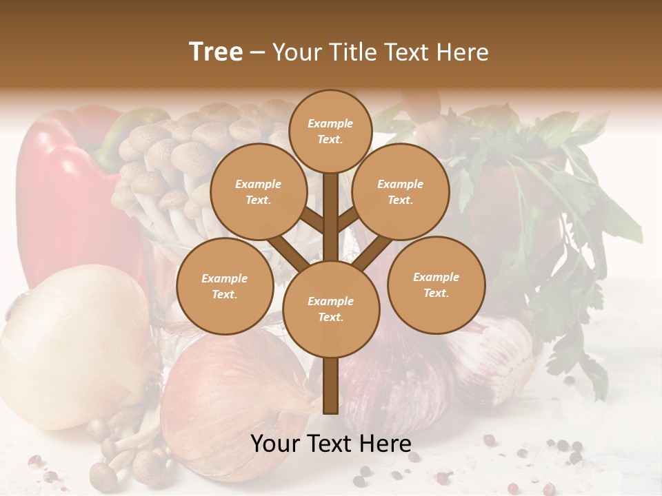 Kitchen Onion Green PowerPoint Template