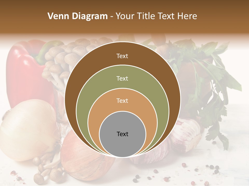 Kitchen Onion Green PowerPoint Template