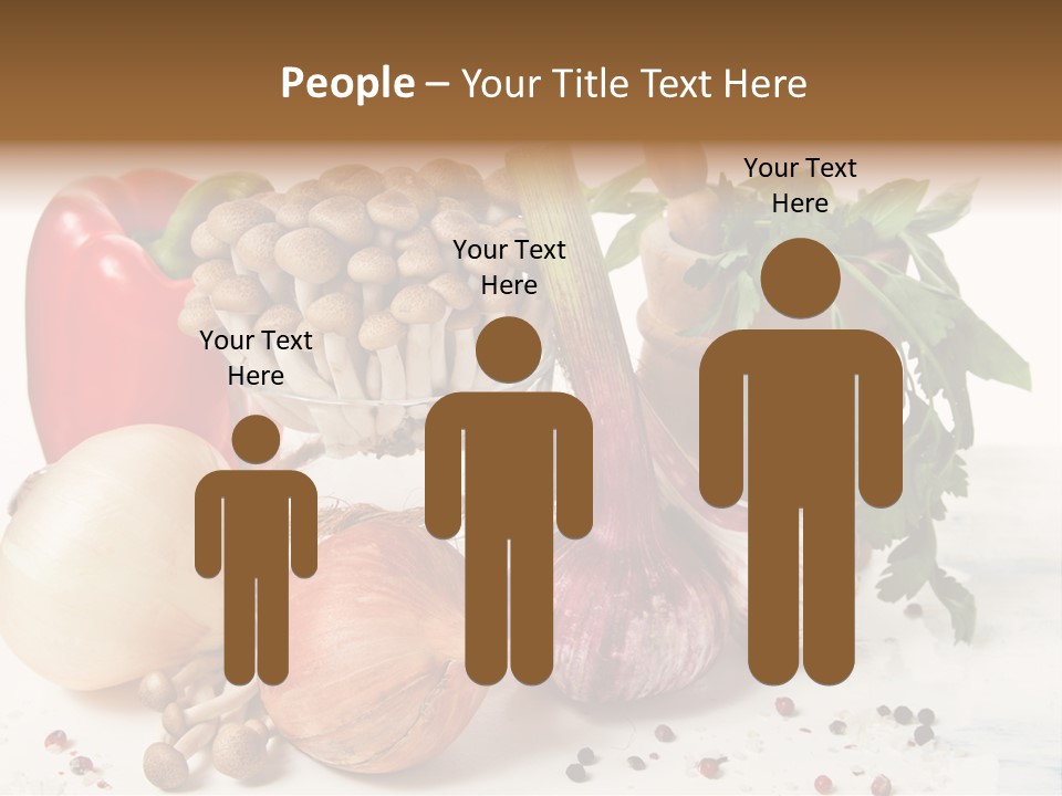 Kitchen Onion Green PowerPoint Template