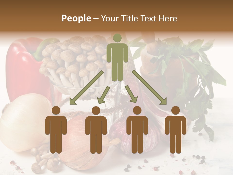 Kitchen Onion Green PowerPoint Template