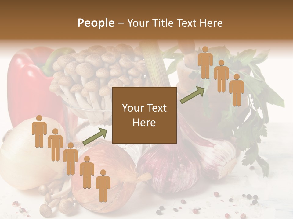 Kitchen Onion Green PowerPoint Template