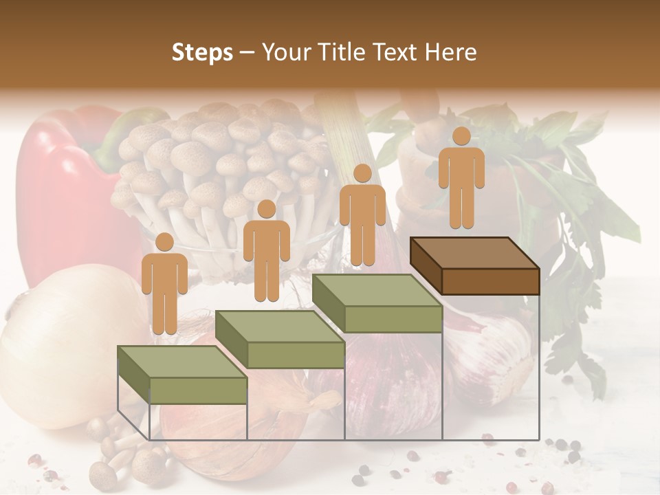 Kitchen Onion Green PowerPoint Template