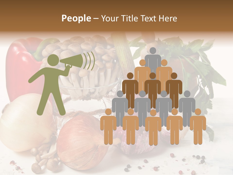 Kitchen Onion Green PowerPoint Template