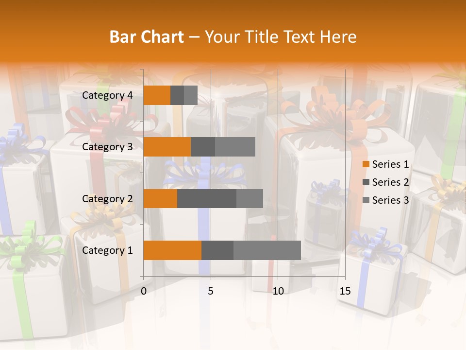 Schleife Gewinn Hochzeit PowerPoint Template