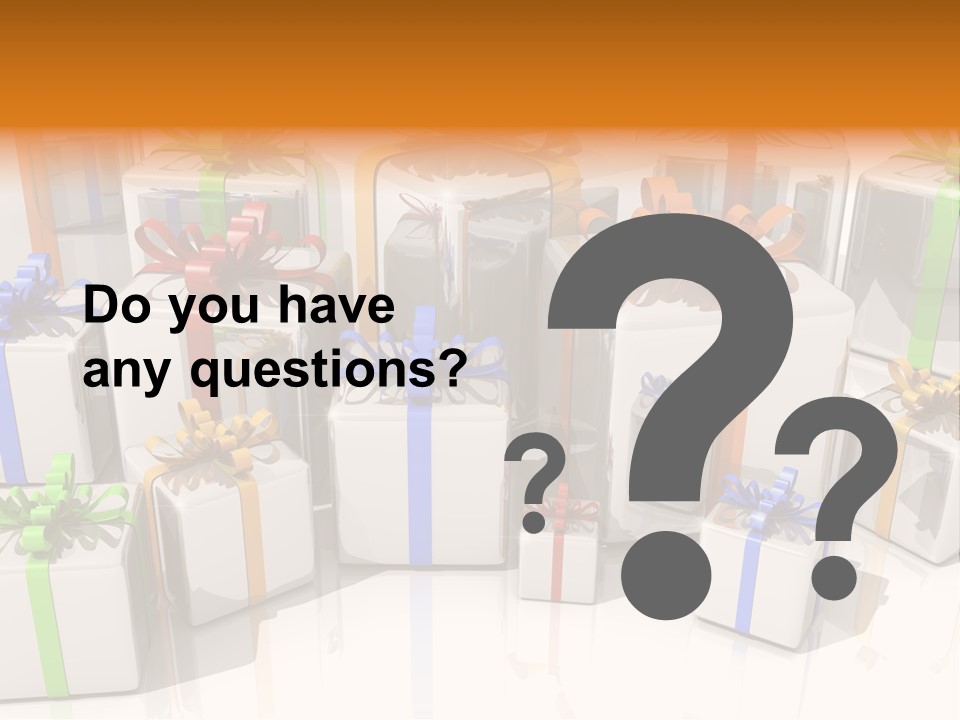 Schleife Gewinn Hochzeit PowerPoint Template