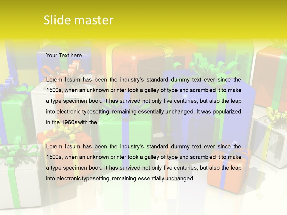 Ostern Einkaufen Frauentag PowerPoint Template