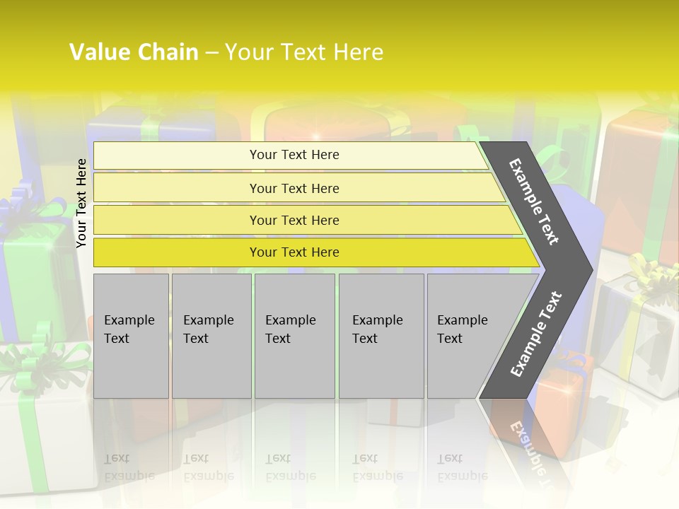 Ostern Einkaufen Frauentag PowerPoint Template