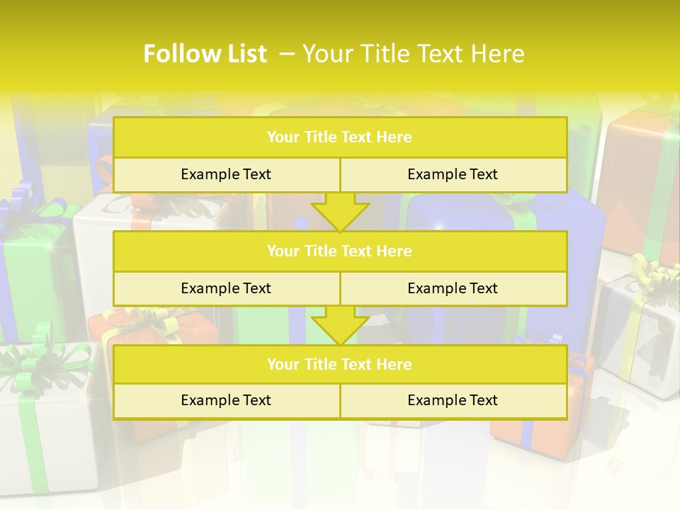 Ostern Einkaufen Frauentag PowerPoint Template