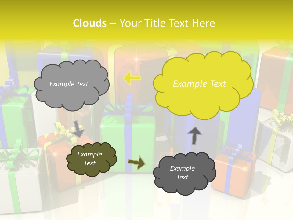 Ostern Einkaufen Frauentag PowerPoint Template
